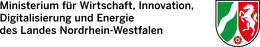 Logo: Ministerium für Wirtschaft, Innovation, Digitalisierung und Energie des Landes Nordrhein-Westfalen